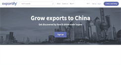 Desktop Screenshot of exportify.com